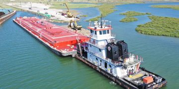 Aransas Pass private port processes 60,000 tons of cargo