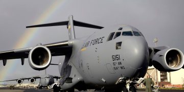 Air Force cargo planes moving coronavirus test kits; seven airmen have the disease so far