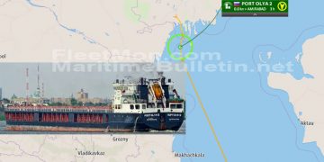 Cargo ship with barley bound for Iran aground in Caspian sea – Maritime Bulletin