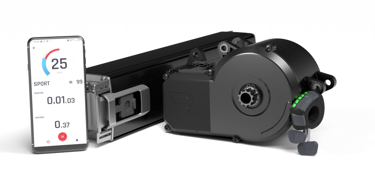 The Revonte One drive combines hardware and software for more purpose-driven, customizable electric bike design