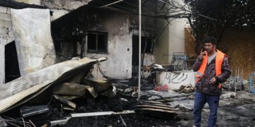 Fire Tears Through Warehouse at Greek Island Refugee Detention Camp
