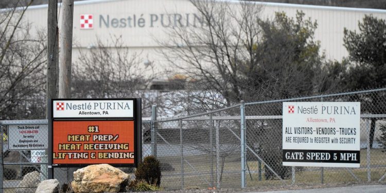 Warehouse employee at Nestle Purina in South Whitehall tests positive for coronavirus