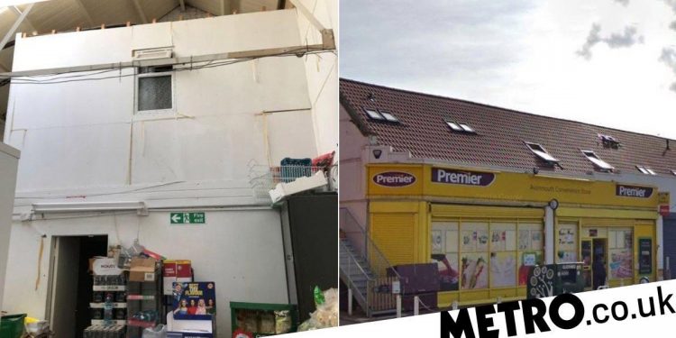Cramped ‘studio flat’ inside shop warehouse where nine people lived