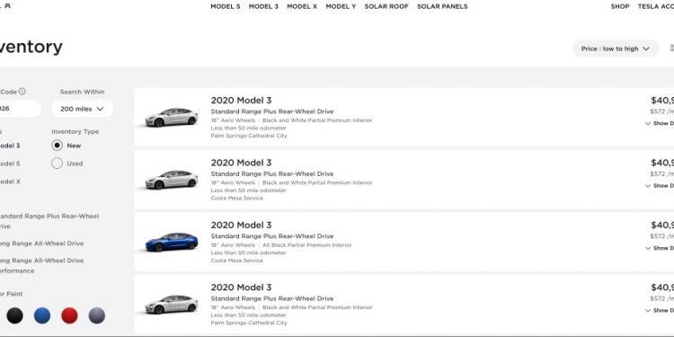 Tesla makes thousands of electric cars available in inventory – here’s why this is important