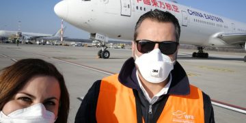 WFS processes medical cargo for Italian hospitals
