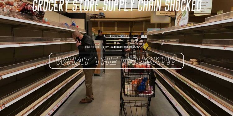 Grocery store supply chain shocked (with video)