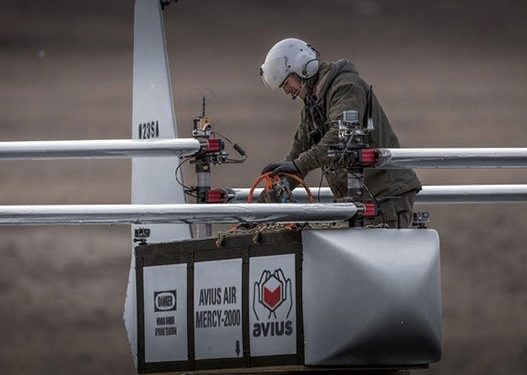 AVIUS Air Delivery readies disposable cargo UAV to deliver 1600 lbs of emergency supplies to combat Covid-19