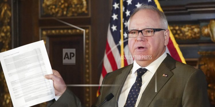 Walz says food supply chain is solid as hoarding continues