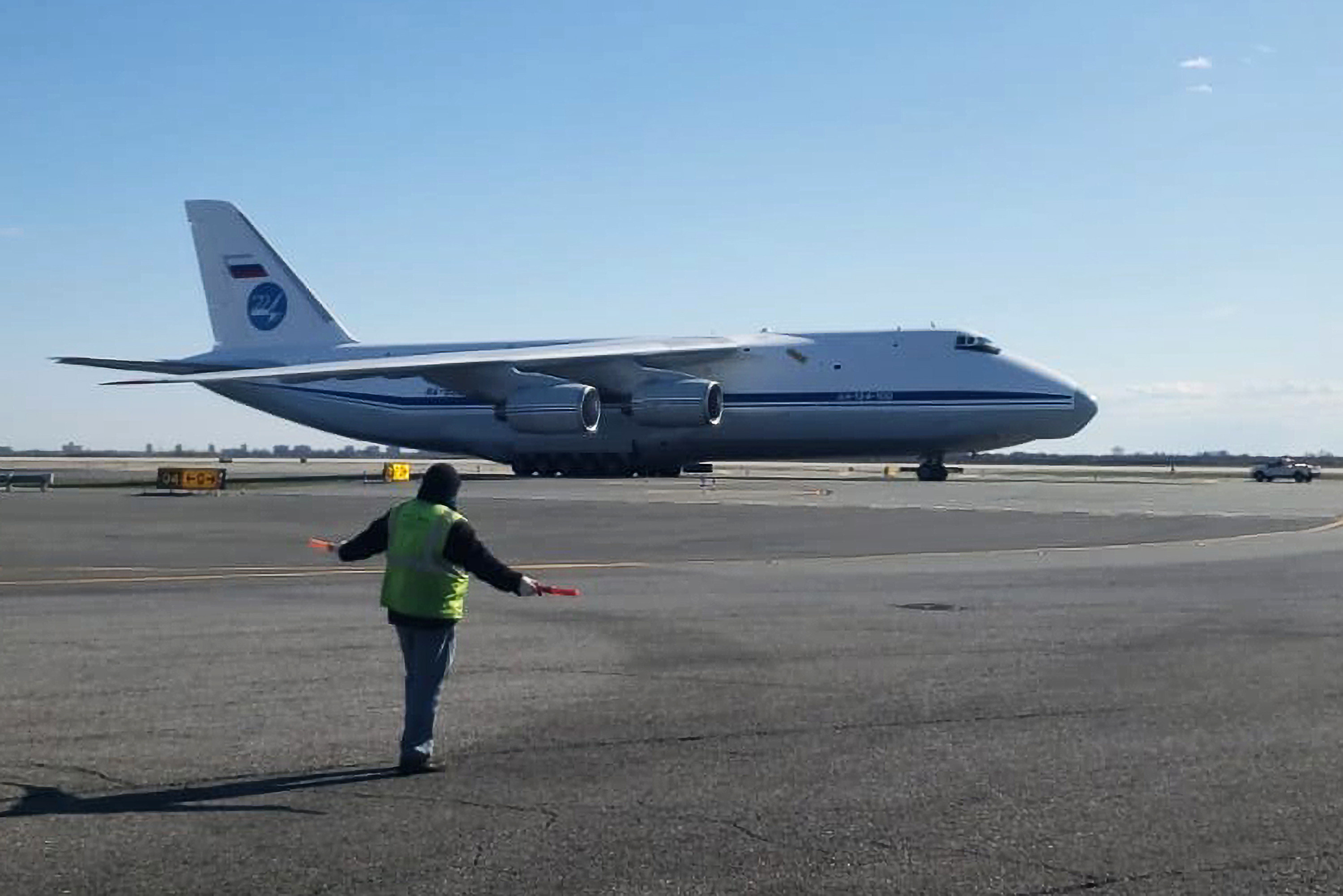 '51 large cargo planes coming in with medical supplies,' Trump tweeted Thursday
