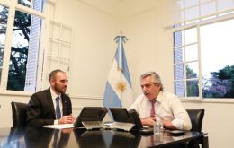 Both Guzman and President Fernandez have said repeatedly they need to strike a deal with bondholders soon to prevent the further hemorrhaging of reserves.