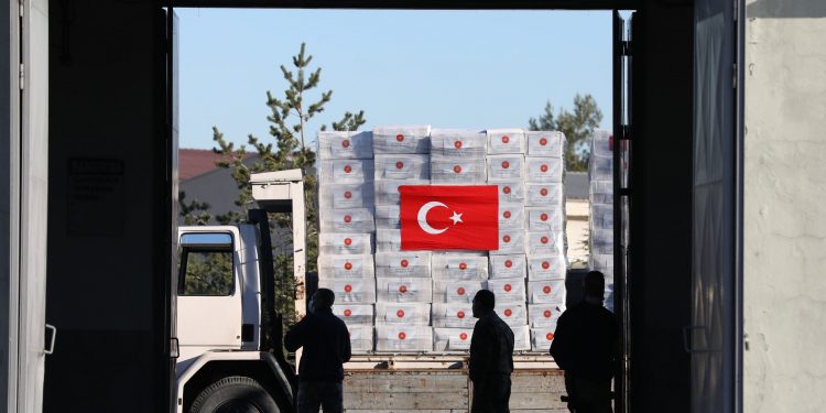 Second Turkish cargo plane carrying medical supplies heads to coronavirus-hit UK